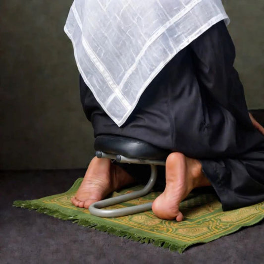 Pray without knee pain.